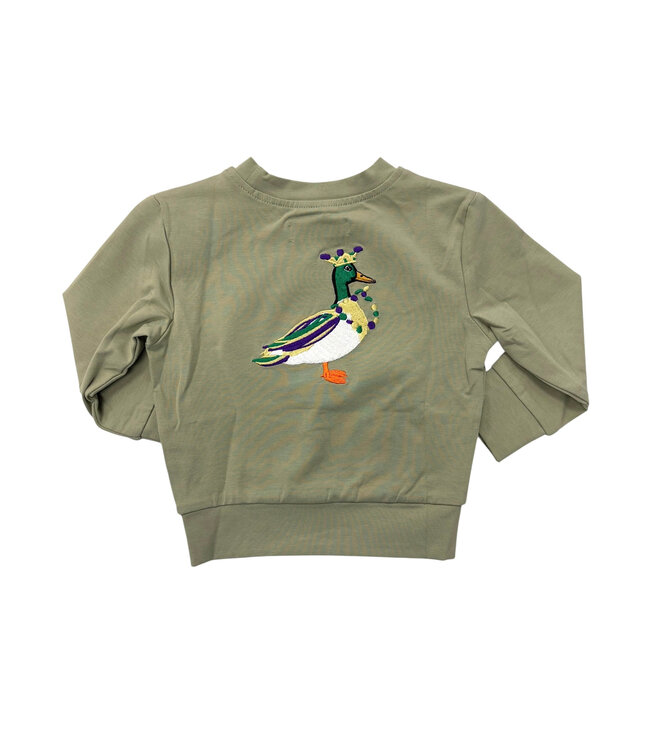 Mardi Gras Duck LS Shirt
