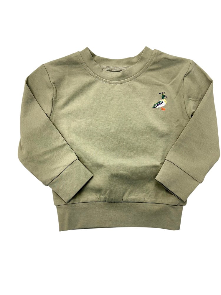 LuLu BeBe Mardi Gras Duck LS Shirt