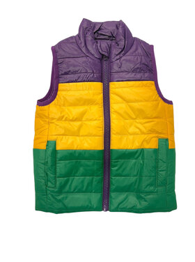 LuLu BeBe Mardi Gras Quilted Vest