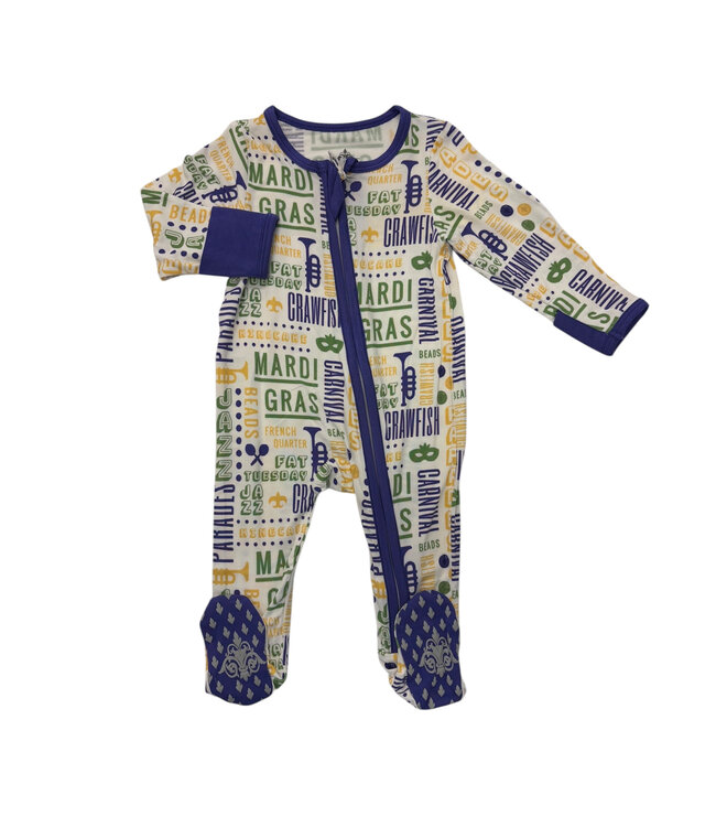 All Things Mardi Gras Romper
