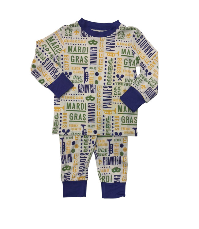 All Things Mardi Gras Pajamas