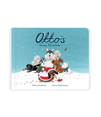 JellyCat Otto's Snowy Christmas Book
