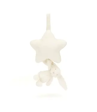 JellyCat Bashful Cream Bunny Musical Pull