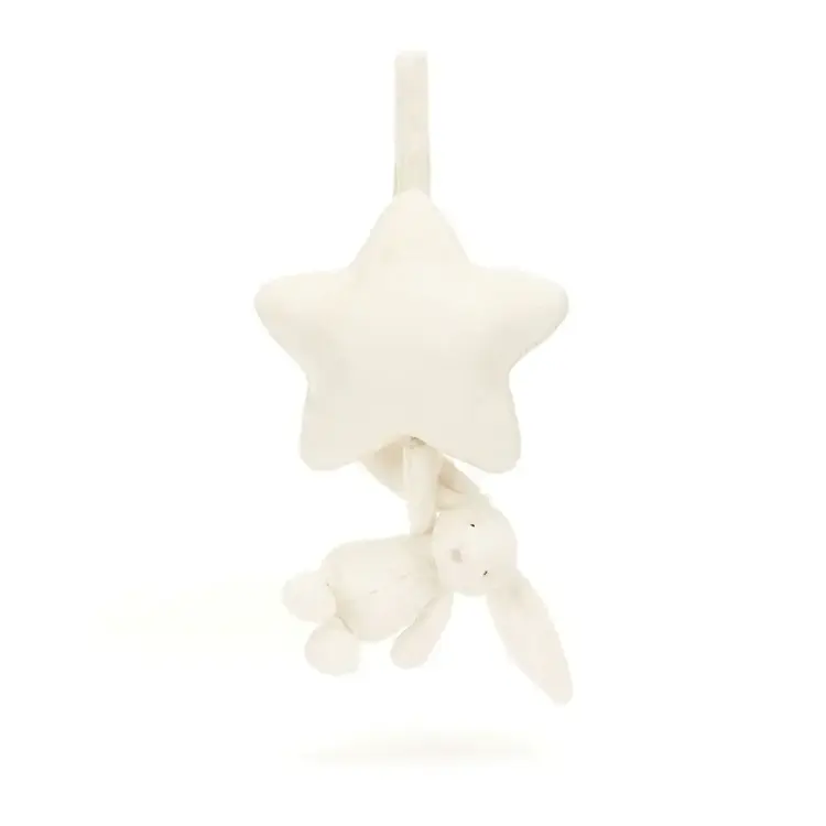 JellyCat Bashful Cream Bunny Musical Pull
