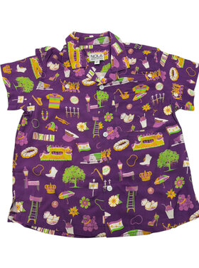 Nola Merchantile Mardi Gras Hawaiian Shirt