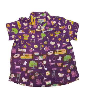 Nola Merchantile Mardi Gras Hawaiian Shirt
