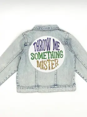 Blended Spirit Throw Me Something Denim Jacket