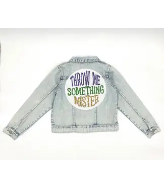 Blended Spirit Throw Me Something Denim Jacket