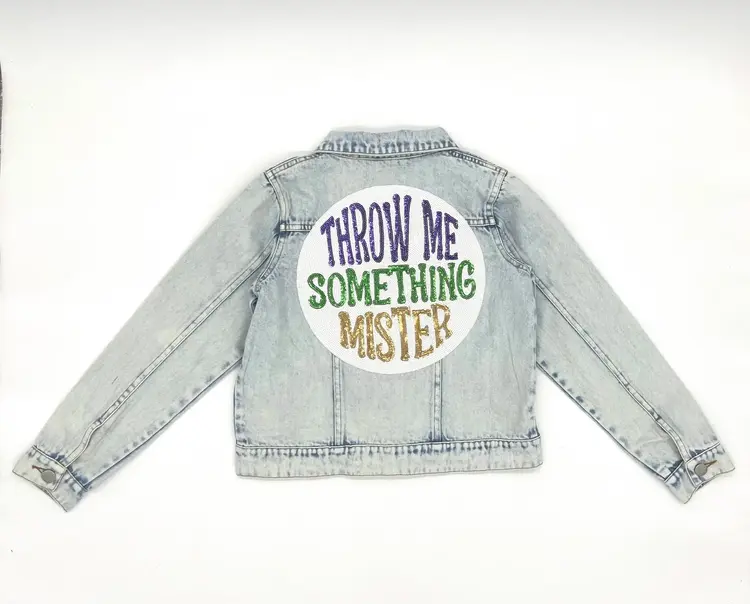 Blended Spirit Throw Me Something Denim Jacket