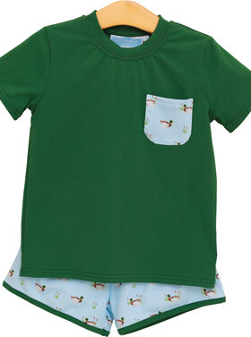 Trotter Street Ducks in a Row Short Set