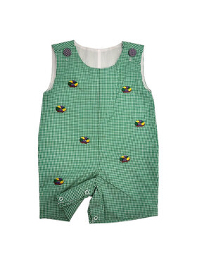 Krewe Embroidered King Cake Gingham JonJon