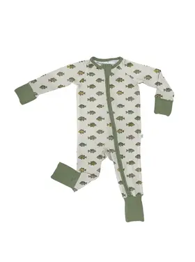 Goosies Lake Fish Convertible Zip Pajamas