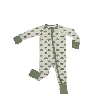 Goosies Lake Fish Convertible Zip Pajamas