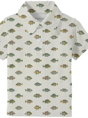 Goosies Lake Fish SS Polo Shirt