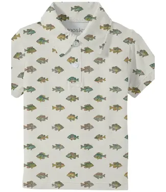 Goosies Lake Fish SS Polo Shirt