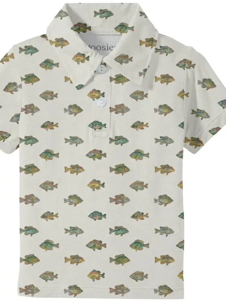 Goosies Lake Fish SS Polo Shirt