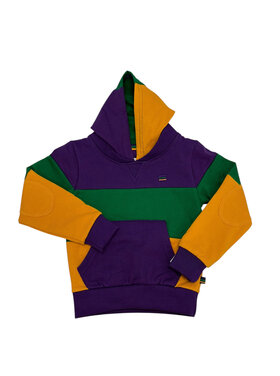 Mardi Gras Creations Rugby Wide Panel Hoodie