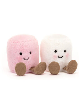 JellyCat Amuseables Pink & White Marshmallows