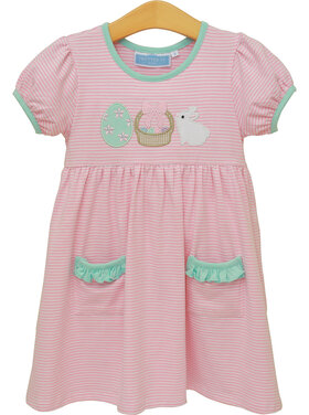 Trotter Street Bunnies & Baskets Dress