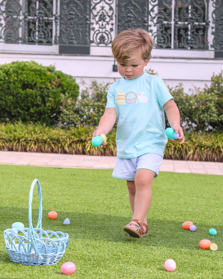 Trotter Street Bunnies & Baskets Short Set