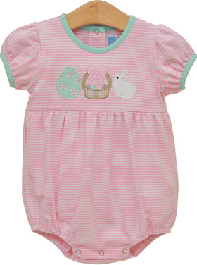 Trotter Street Bunnies & Baskets Pink Bubble