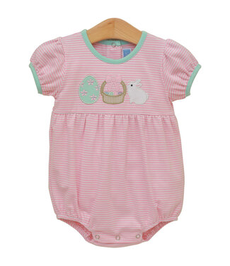 Trotter Street Bunnies & Baskets Pink Bubble