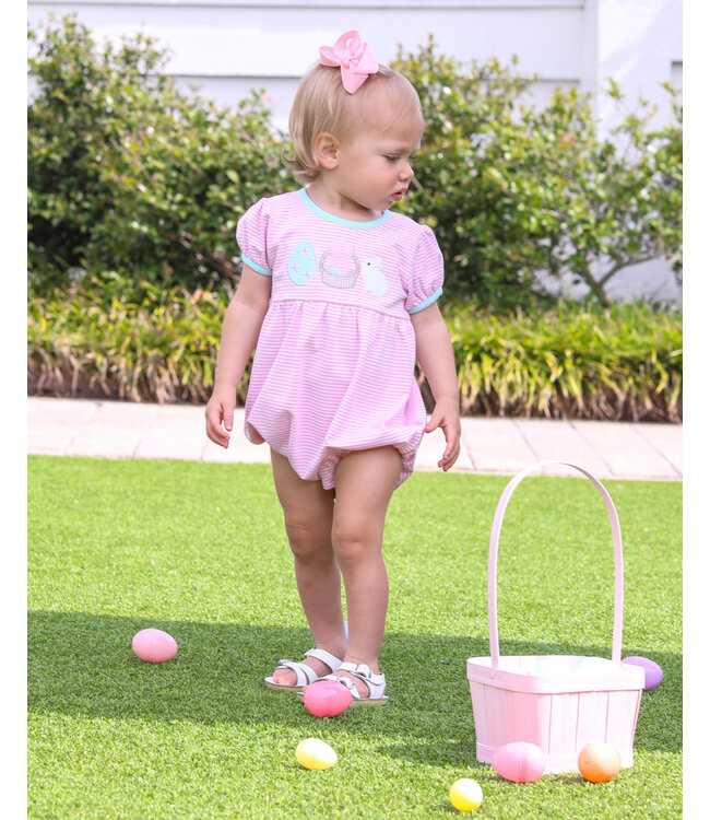 Bunnies & Baskets Pink Bubble