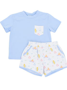 Cypress Row Poolside Paws Beckham Play Set