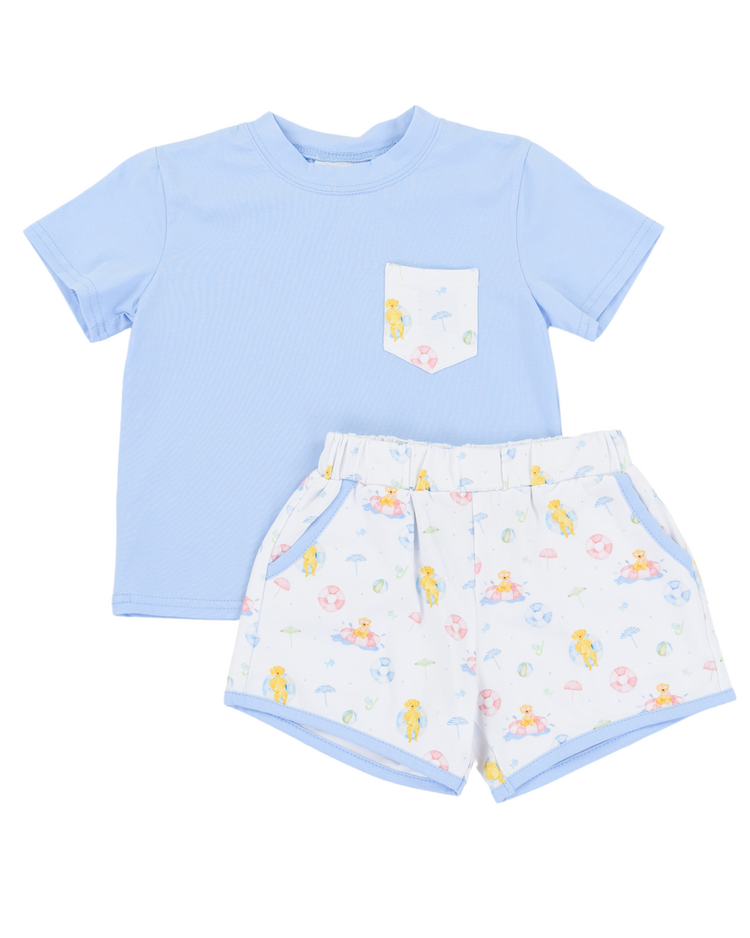 Cypress Row Poolside Paws Beckham Play Set