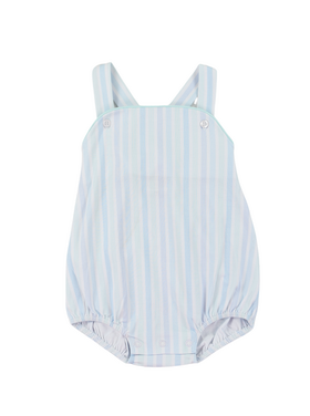 Cypress Row Seaside Stripe Silas Sunsuit