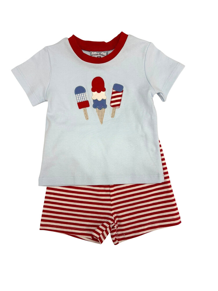 Three Sisters Summer Treats Boys Short Set