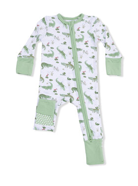 Angel Dear Crayon Alligators Convertible Romper