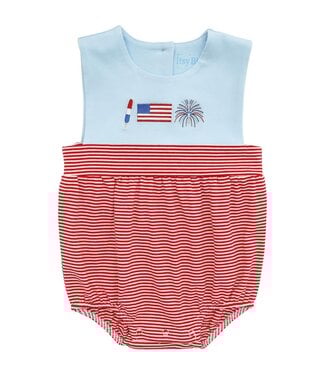 Itsy Bitsy Patriotic Sunsuit