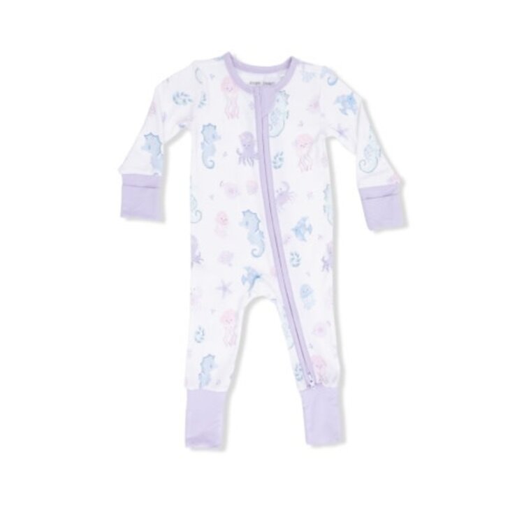 Angel Dear Floral Sea Creatures - Convertible Romper