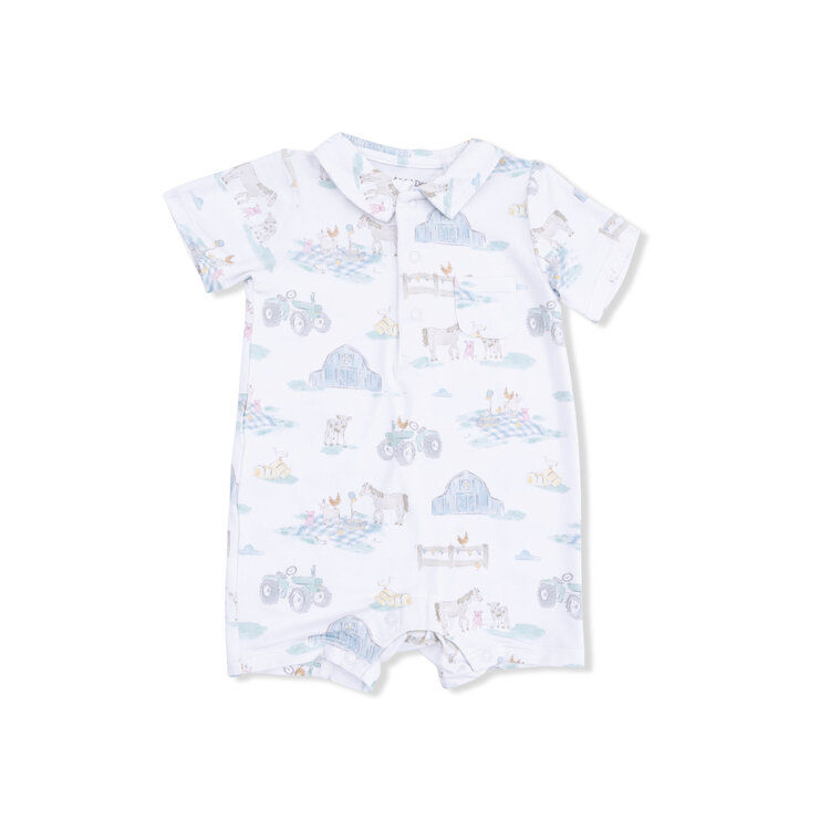 Angel Dear Farm Animal Party - Polo Shortie