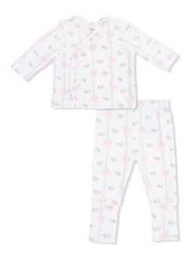 Angel Dear Dainty Buds and Bows - Take Me Home Set with Convertible Pant