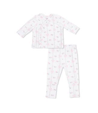 Angel Dear Dainty Buds and Bows - Take Me Home Set with Convertible Pant