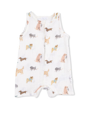 Angel Dear Awesome Dogs Sleeveless Shortie Romper