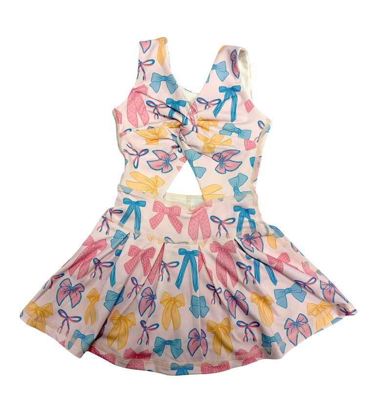 Swoon Baby Spring Bows Dress