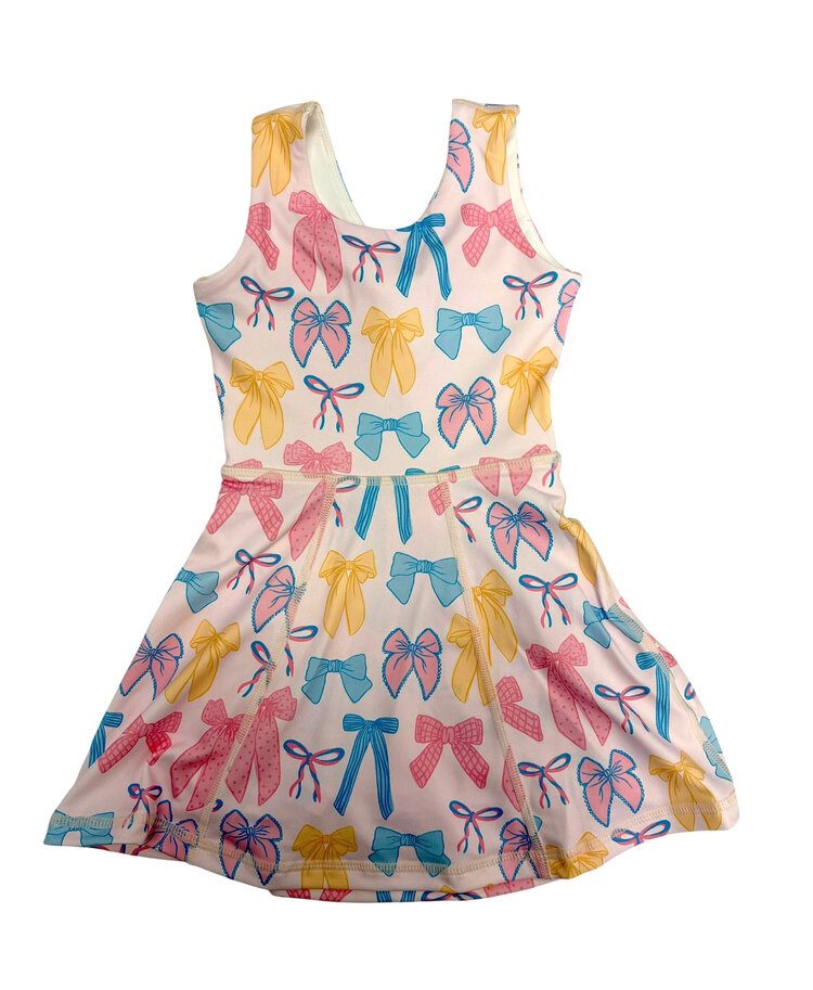 Swoon Baby Spring Bows Dress