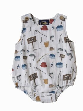 Emma Jean Gone Fishing Boys Bubble