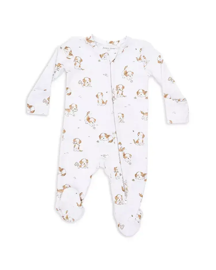 Angel Dear Explorer Puppy 2 Way Zipper Footie
