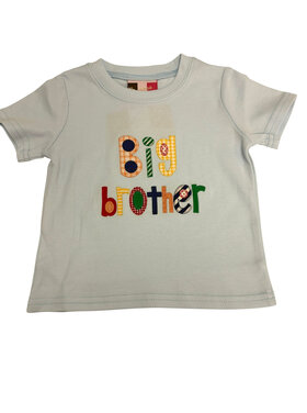 Banana Split Big Brother Applique T-Shirt