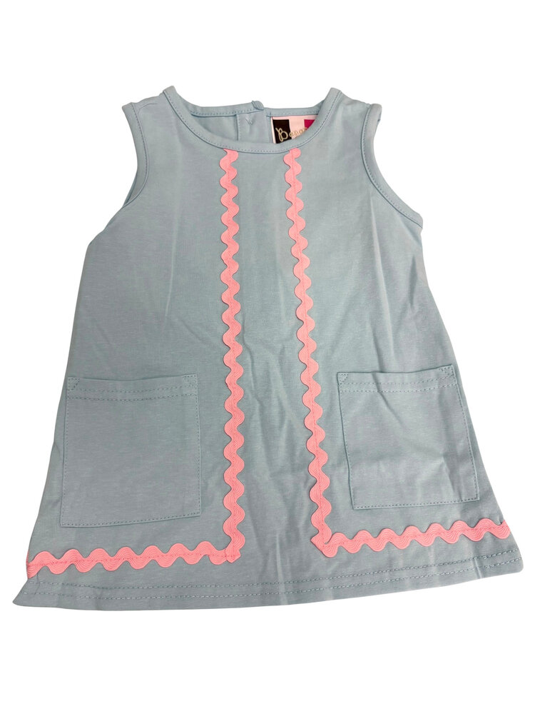 Banana Split Blair Blue A-Line Dress