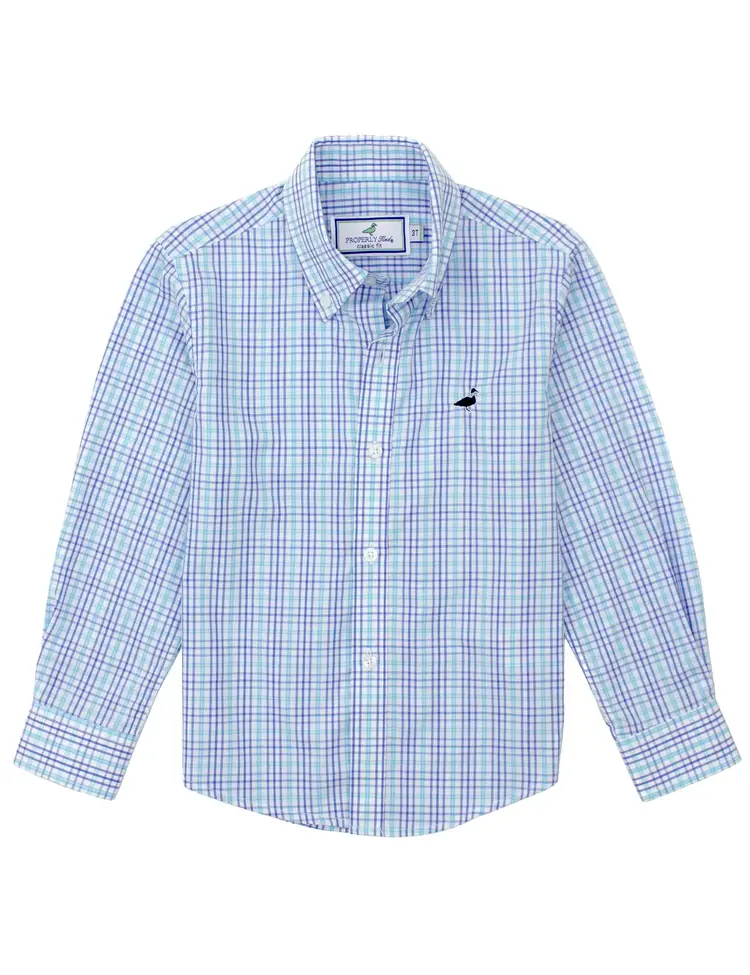 Properly Tied Deane Check Sportshirt