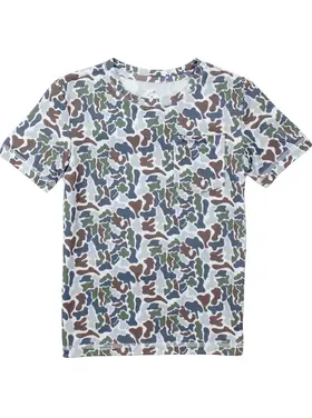 Properly Tied Terra Camo SS Ravine Pocket Tee