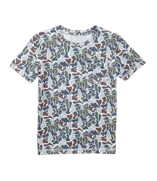 Properly Tied Terra Camo SS Ravine Pocket Tee