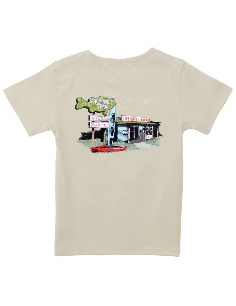 Properly Tied Bait Shop Linen SS Tee