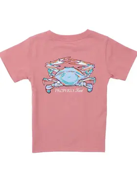 Properly Tied Claws Salmon SS Tee