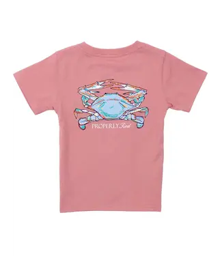 Properly Tied Claws Salmon SS Tee